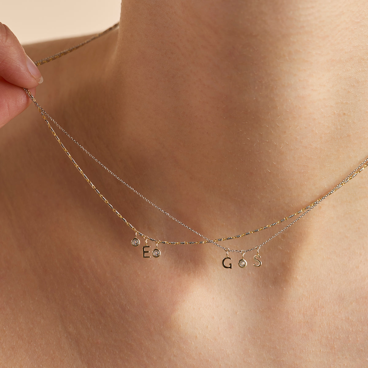 Carnaby Story Chain Necklace in Mixed Metal-Astrid &amp; Miyu