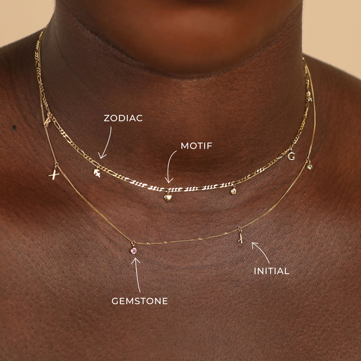 Initial Charms - A Initial Charm 9k Gold - Welding Charm - Astrid &amp; Miyu