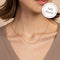 Charm Compatible Necklaces & Bracelets - Chelsea Chain Necklace in Solid Gold - - Astrid &amp; Miyu