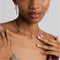 18k Gold Plated Jewellery - Gleam Tennis Chain Necklace in Gold - Chain Necklaces - Astrid &amp; Miyu