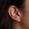 Piercing Post in Solid Gold-Astrid &amp; Miyu