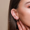 Jewelled Hoop in Rose Gold-Astrid &amp; Miyu