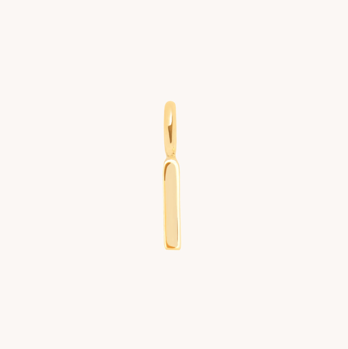 Initial Charms - I Initial Charm 9k Gold - Welding Charm - Astrid &amp; Miyu