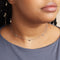 Charm Necklaces - Heart Charm Necklace in Silver - Charm Necklaces - Astrid &amp; Miyu