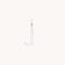 Initial Charms - J Initial Charm 9k White Gold - Welding Charm - Astrid &amp; Miyu
