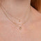 Birthstone Jewellery - June Moonstone Birthstone Necklace in Solid Gold - Pendant Necklace - Astrid &amp; Miyu