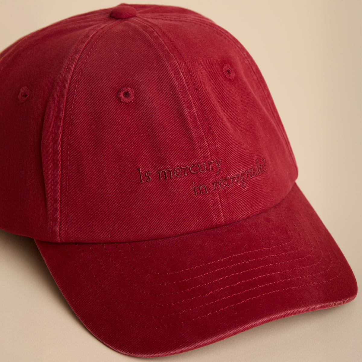 Mercury in Retrograde Cap in Red-Astrid &amp; Miyu