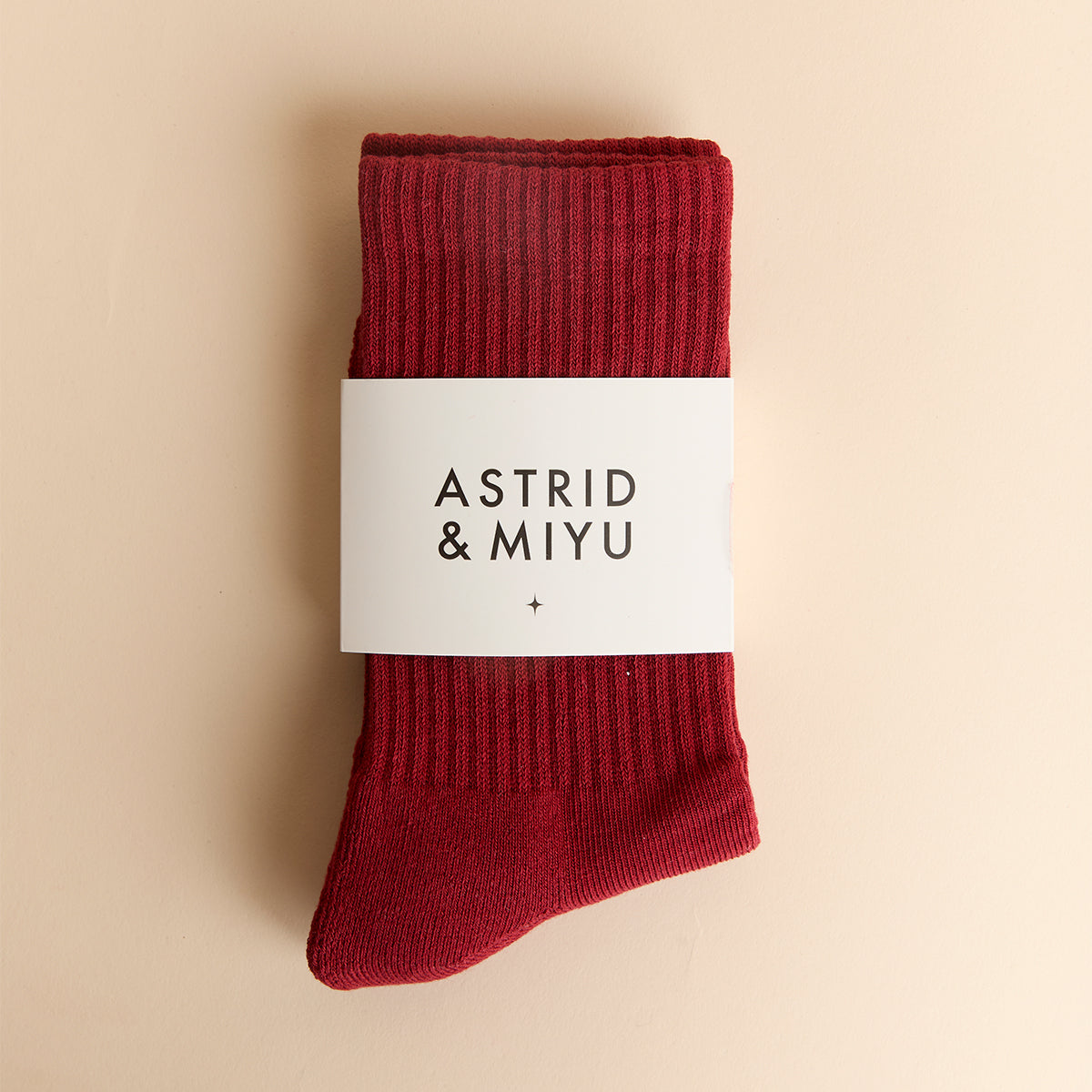 Socks in Red-Astrid &amp; Miyu