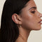 Hibiscus Titanium Piercing Stud in Gold-Astrid &amp; Miyu