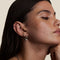 Hibiscus Titanium Piercing Stud in Platinum-Astrid &amp; Miyu