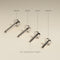 Seahorse Titanium Piercing Stud in Gold-Astrid &amp; Miyu