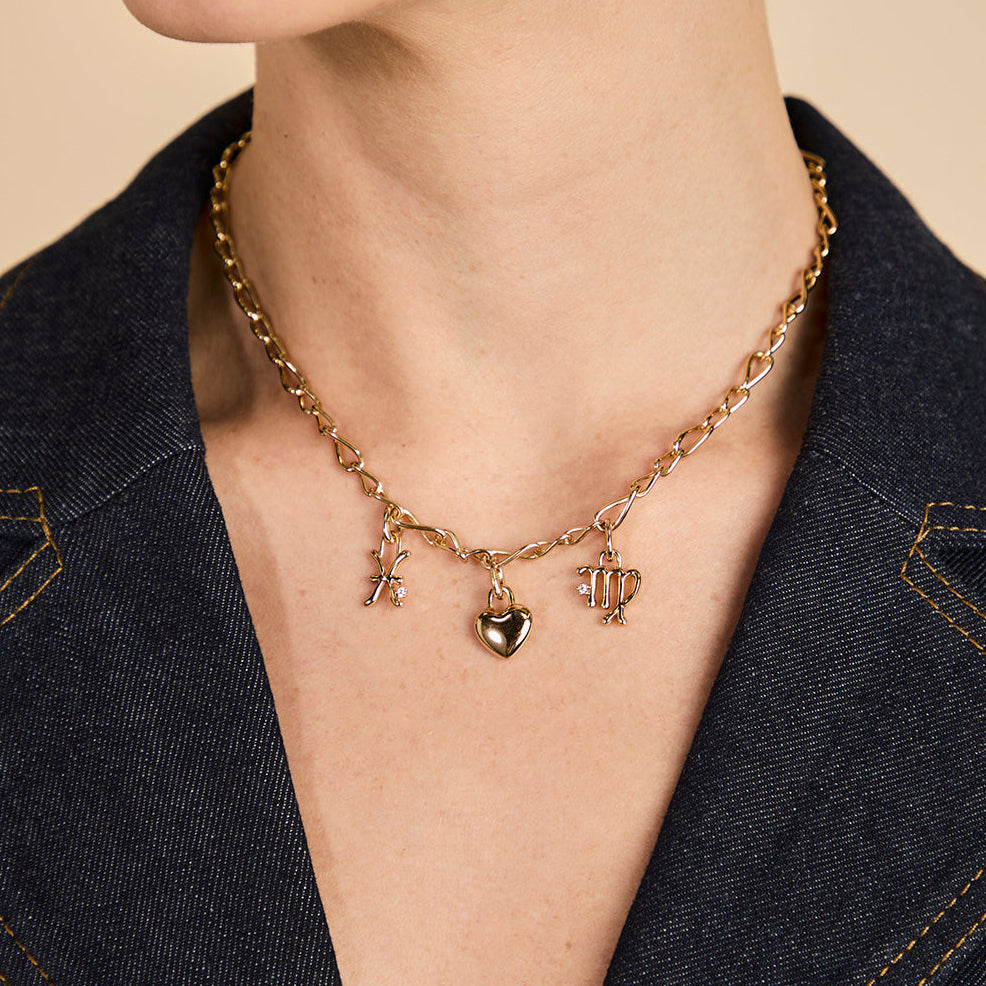 18k Gold Plated Jewellery - Scorpio Zodiac Talisman Charm in Gold - Talisman Charm - Astrid &amp; Miyu