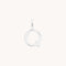 Initial Charms - Q Initial Charm 9k White Gold - Welding Charm - Astrid &amp; Miyu