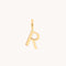 Initial Charms - R Initial Charm 9k Gold - Welding Charm - Astrid &amp; Miyu