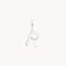 Initial Charms - R Initial Charm 9k White Gold - Welding Charm - Astrid &amp; Miyu