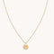 Sagittarius Zodiac Pendant Necklace in Gold