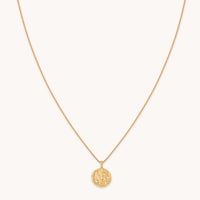 Scorpio Zodiac Pendant Necklace in Gold