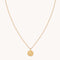 Scorpio Zodiac Pendant Necklace in Gold