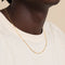Gold Necklaces - Soho Story Chain Necklace in Solid Gold - Bespoke - Astrid &amp; Miyu