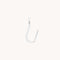 Initial Charms - U Initial Charm 9k White Gold - Welding Charm - Astrid &amp; Miyu