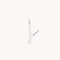 Initial Charms - Y Initial Charm 9k White Gold - Welding Charm - Astrid &amp; Miyu