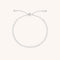 Beaded Bracelet in Solid White Gold-Astrid &amp; Miyu
