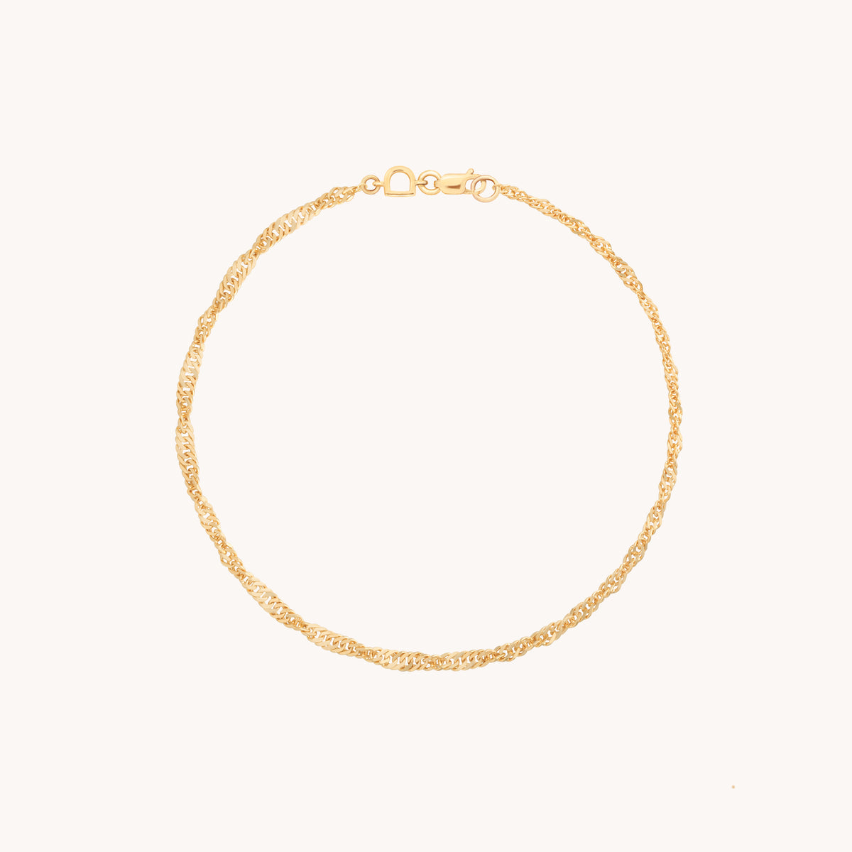 Bold Astrid Story Chain Bracelet in Solid Gold-Astrid &amp; Miyu