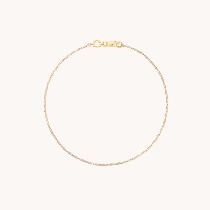 Carnaby Story Chain Bracelet in Mixed Metal-Astrid &amp; Miyu