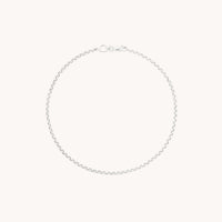 Chelsea Story Chain Bracelet in Solid White Gold-Astrid &amp; Miyu