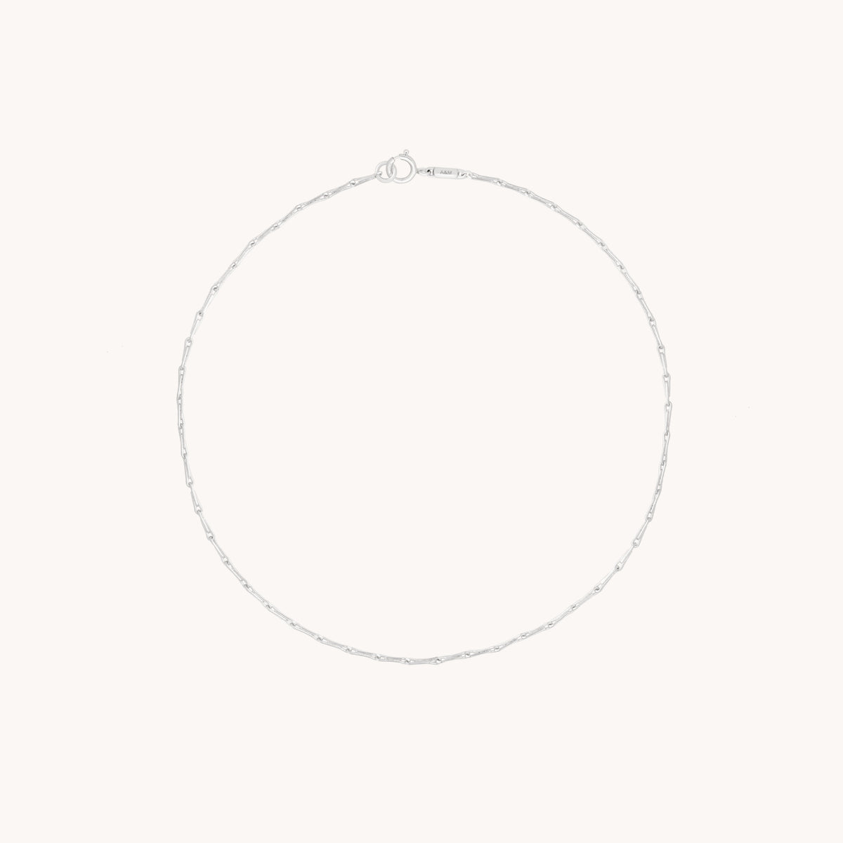 Marylebone Story Chain Bracelet in Solid White Gold-Astrid &amp; Miyu
