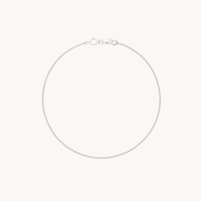 Miyu Story Chain Bracelet in Solid White Gold-Astrid &amp; Miyu