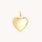 Heart Jewellery - Heart Charm 9k Gold - Welding Charm - Astrid &amp; Miyu