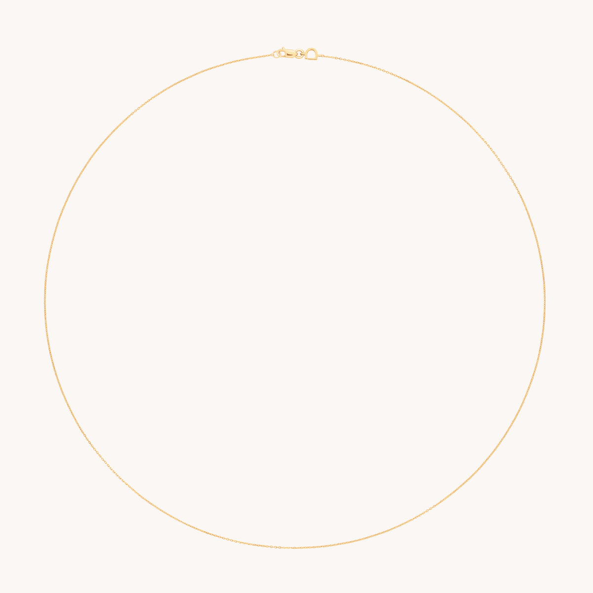 Angel Story Chain Necklace in Solid Gold-Astrid &amp; Miyu