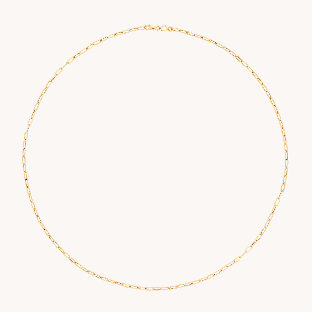 Piccadilly Story Chain Necklace in Solid Gold-Astrid &amp; Miyu