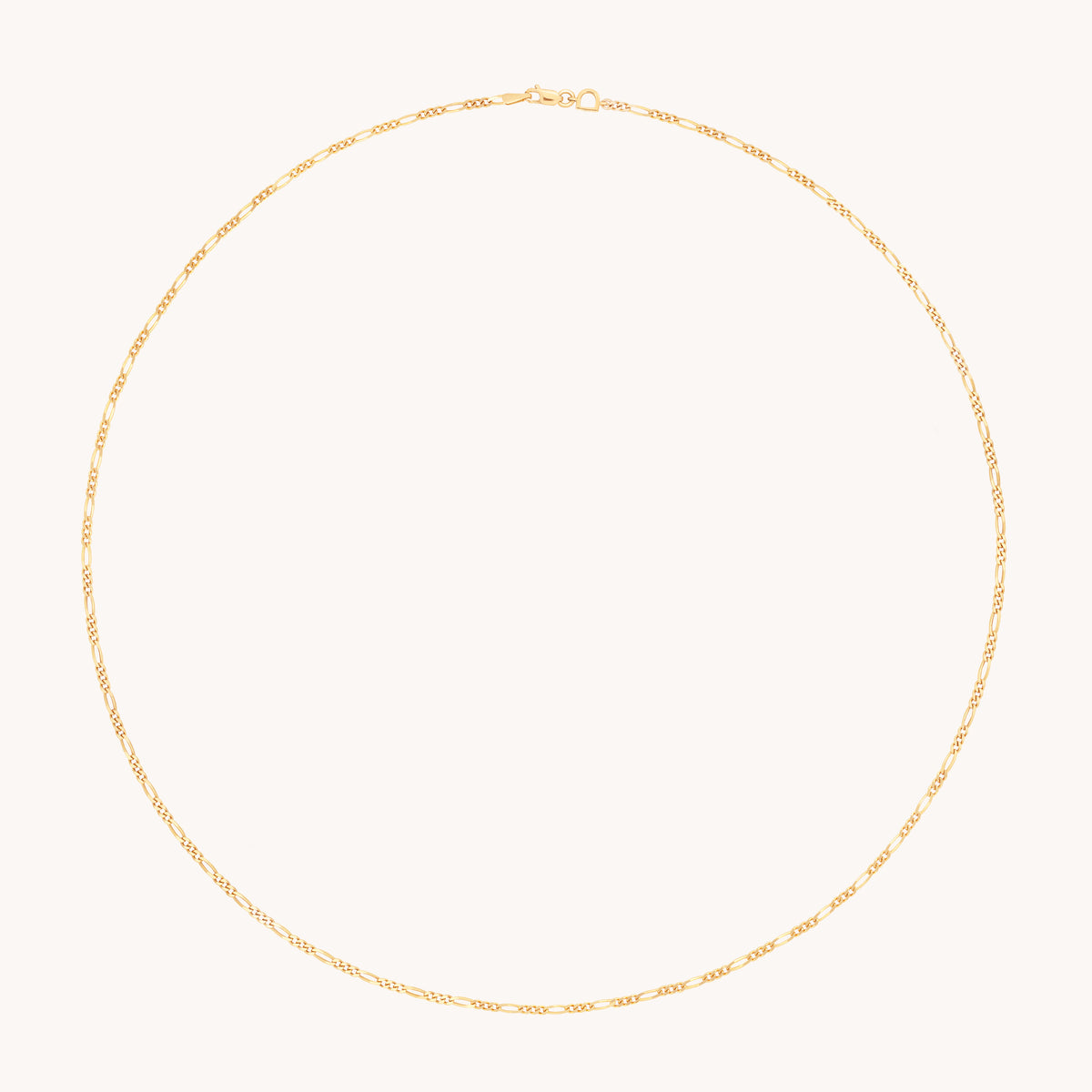Soho Story Chain Necklace in Solid Gold-Astrid &amp; Miyu