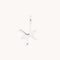 Pisces Jewellery - Pisces Zodiac Charm 9k White Gold - Welding Charm - Astrid &amp; Miyu