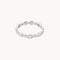 Crystal Collection - Navette Crystal Band Ring in Silver - Band Ring - Astrid &amp; Miyu