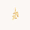 Sagittarius Zodiac Charm 9k Gold - Welding Charm - Astrid &amp; Miyu