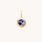 Birthstone Charms - Tanzanite Faith Charm 9k Gold - Welding Charm - Astrid &amp; Miyu