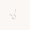 Taurus Zodiac Charm 9k White Gold - Welding Charm - Astrid &amp; Miyu