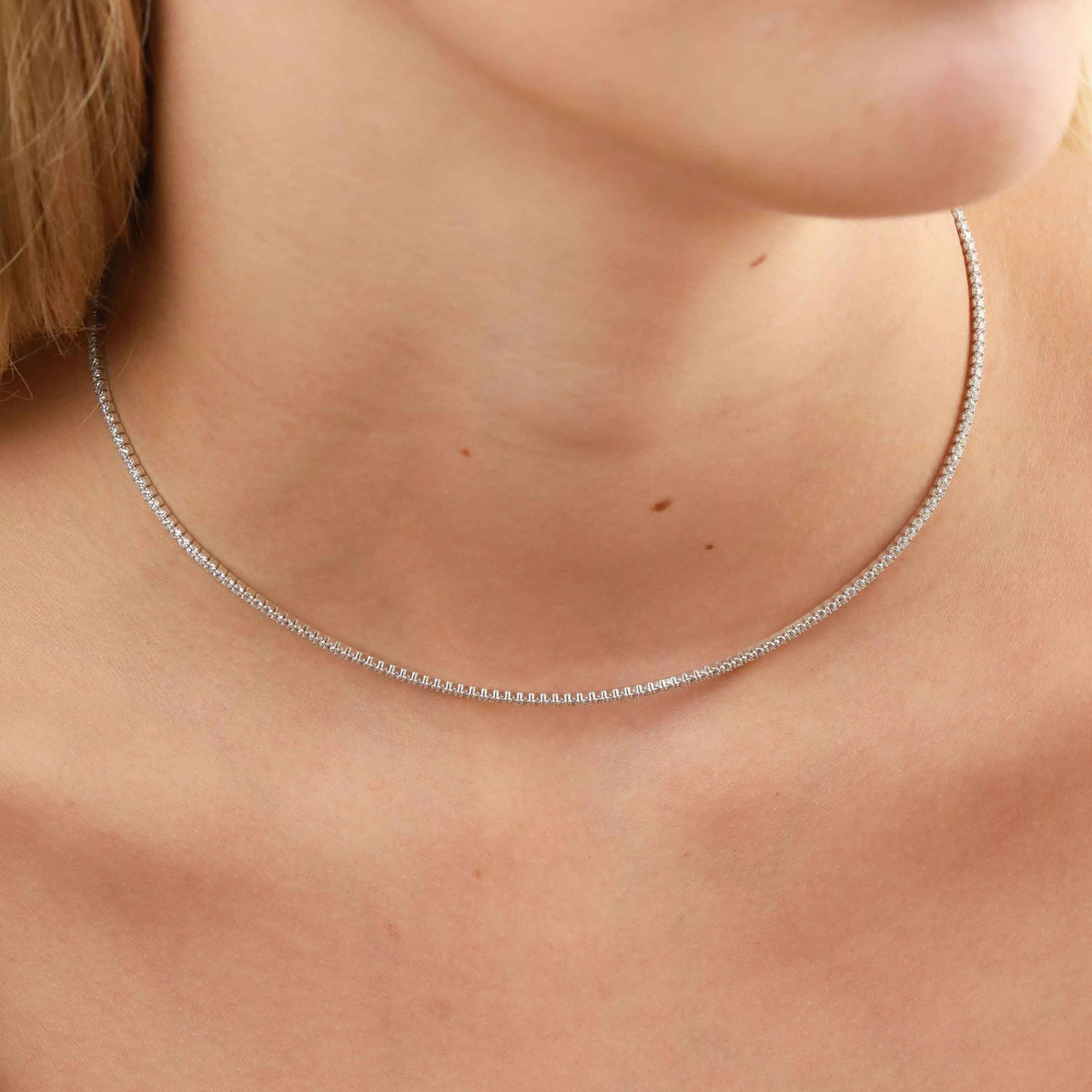 Bold Zodiacs & Zodiac Gift Sets - Tennis Chain Gift Set in Silver - Stacking Sets - Astrid &amp; Miyu