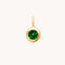 Birthstone Charms - Tsavorite Abundance Charm 9k Gold - Welding Charm - Astrid &amp; Miyu
