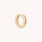 Essential 8mm Hoop in Gold