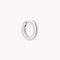 Essential 8mm Hoop in Silver