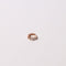 Celestial Crystal Hoop 6.5mm in Rose Gold flat lay