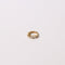 Celestial Crystal Hoop 8mm in Gold flat lay shot