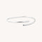 Twist Cuff in Silver