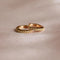 18k Gold Plated Jewellery - August Birthstone Huggies in Gold with Peridot CZ - Huggies - Astrid &amp; Miyu