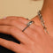 Band Rings - Essential Dome Ring in Silver - Band Ring - Astrid &amp; Miyu