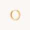 Cluster Hoop 11.5mm in Gold